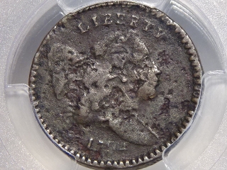 1794 Half Cent F Detail PCGS
